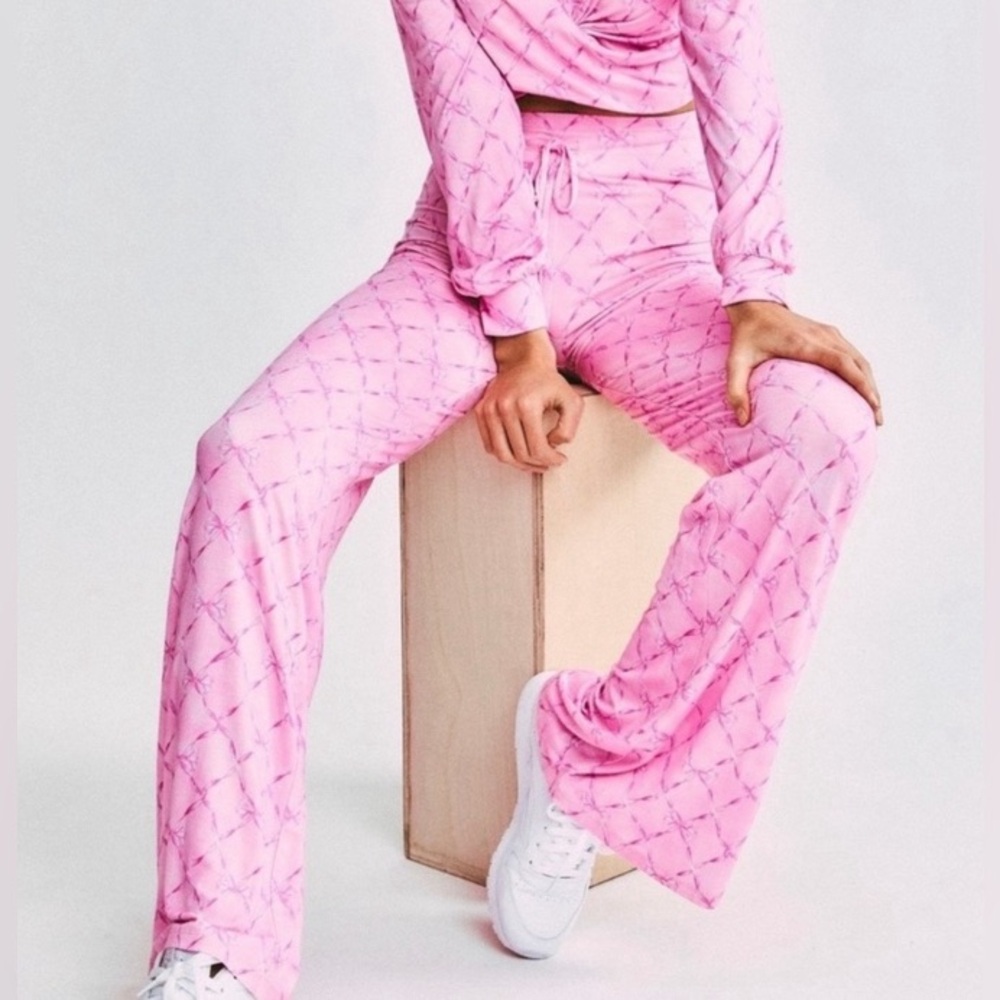 LoveShackFancy Beach Riot Bow Pants | XS